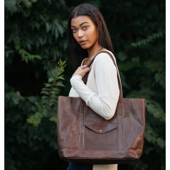 Able Handbags - Able Local + Global Sewunet Leather Carryall